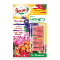 Florovit pałeczki nawozowe do roślin kwitnących (domowych i balkonowych) 20 szt.