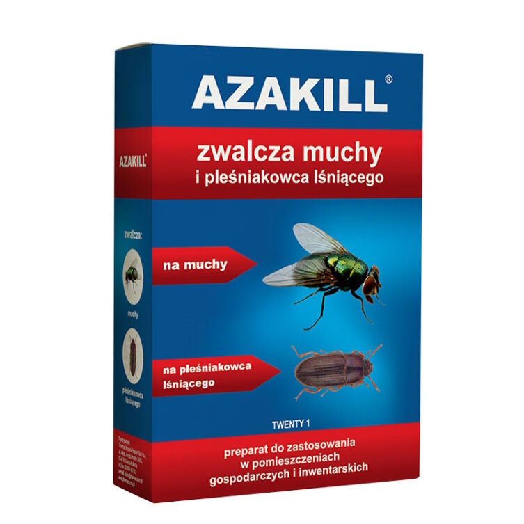 Azakill Twenty1 zwalcza muchy 100g na 20m2