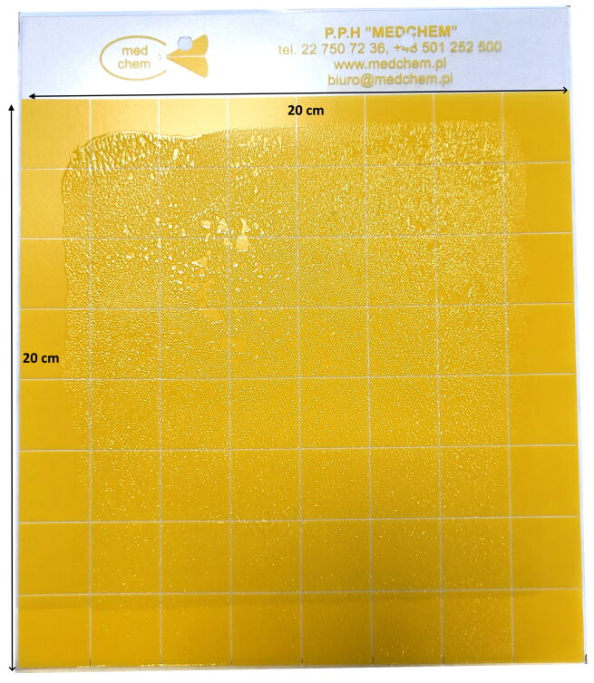 Medchem Tablice Lepowe Żółte 20x20 cm 2 szt.