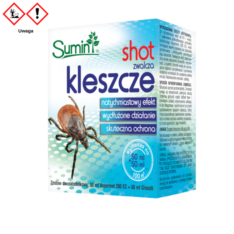Sumin Shot 50ml na komary i kleszcze