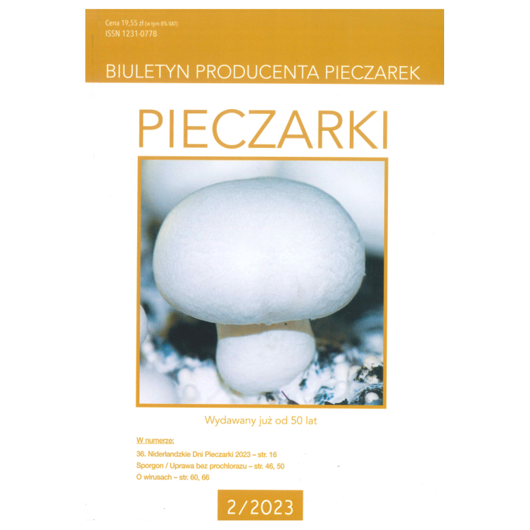 Pieczarki - biuletyn producenta pieczarek 2/2023