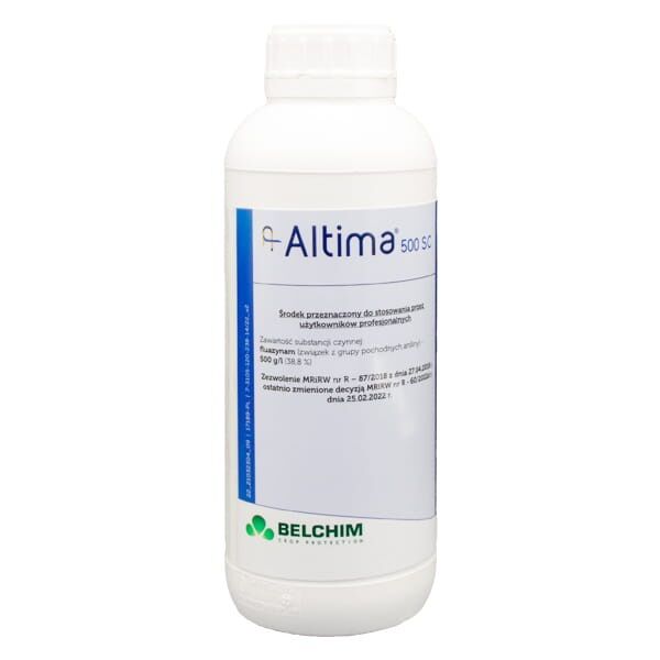 Altima 500 SC 1L fluazynam 500 g/l zaraza ziemniaka, mączniak