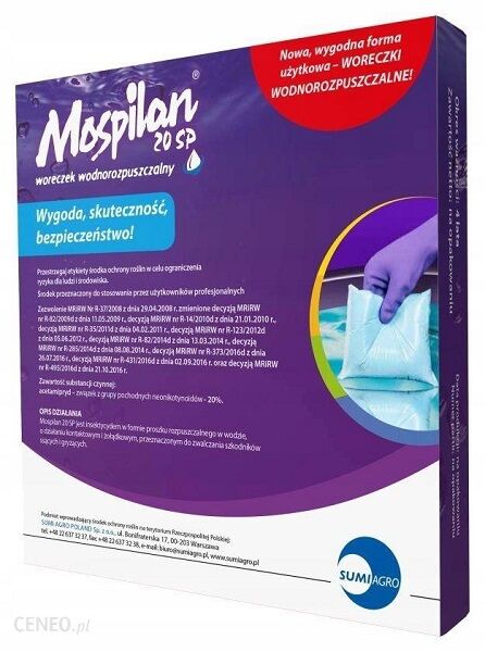 Mospilan 20 SP 200g owadobójczy stonka, mszyca, owocówka jabłkóweczka