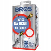 BROS siatka na komary na okna i drzwi 130x10cm biała