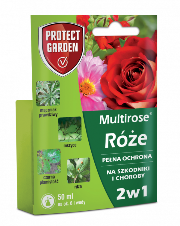 Multirose Preparat 2w1 do zwalczania mszyc i chorób grzybowych 50ml