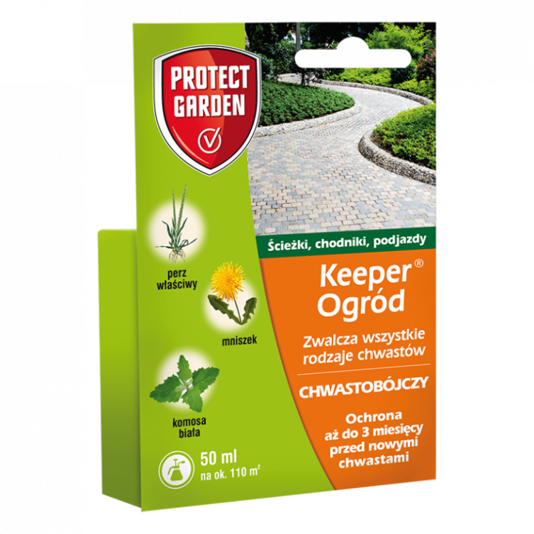 Keeper Ogród 50ml Ochrona 3 mc przed chwastami