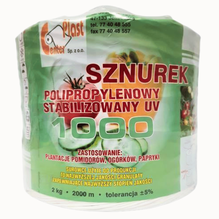 Sznurek rolniczy TEX 1000 - wytrzymałość i ochrona UV