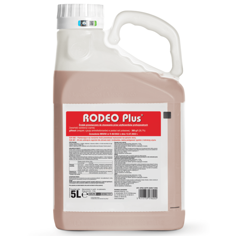 Rodeo Plus Bayer 360 (glifosat) - środek chwastobójczy