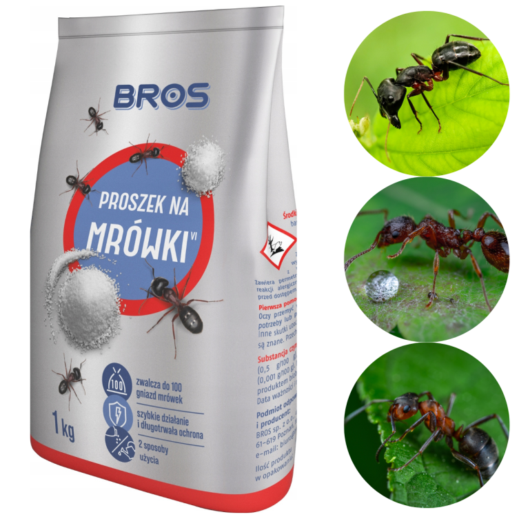 Proszek na Mrówki Bros 1kg worek