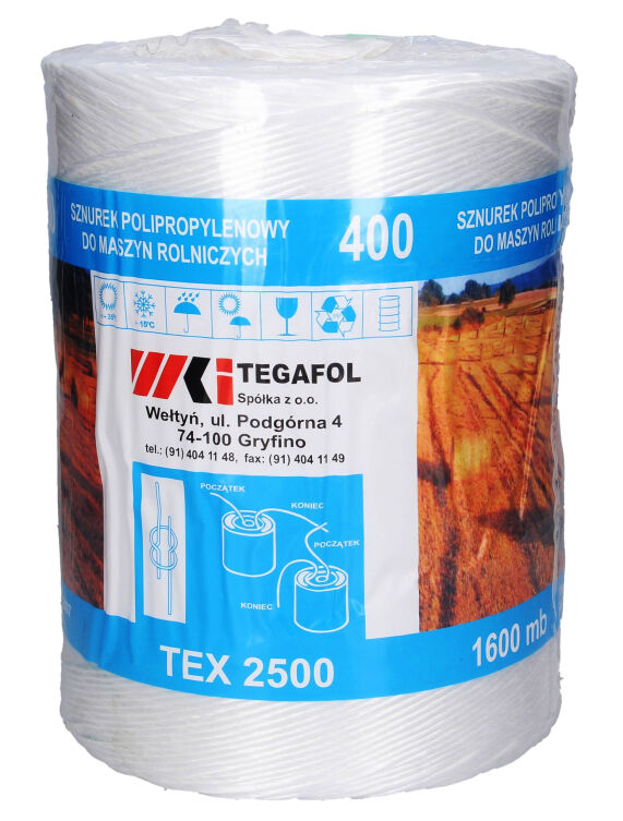 Sznurek Rolniczy TEX 2500 TEGAFOL