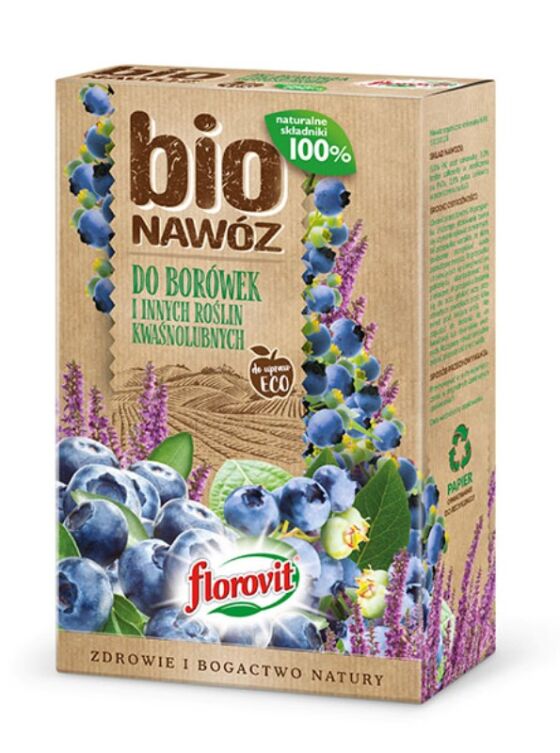 Florovit Bio nawóz granulat do borówek 700g