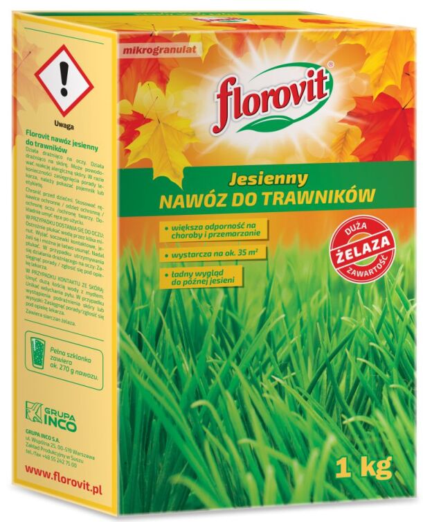 Florovit nawóz do trawników jesienny 1 kg