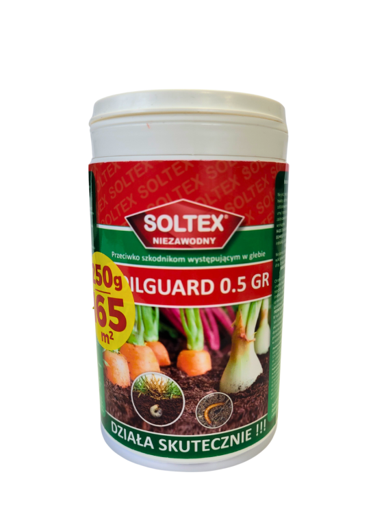 Soltex Soilguard 0.5 GR 250g na 165 m2 na drutowce w glebie