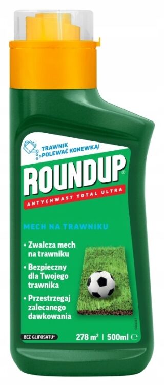 ubstral Roundup AntyMech Koncentrat 500 ml – Skuteczne Usuwanie Mchu z Trawnika