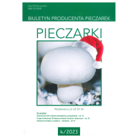 Pieczarki - biuletyn producenta pieczarek 4/2023