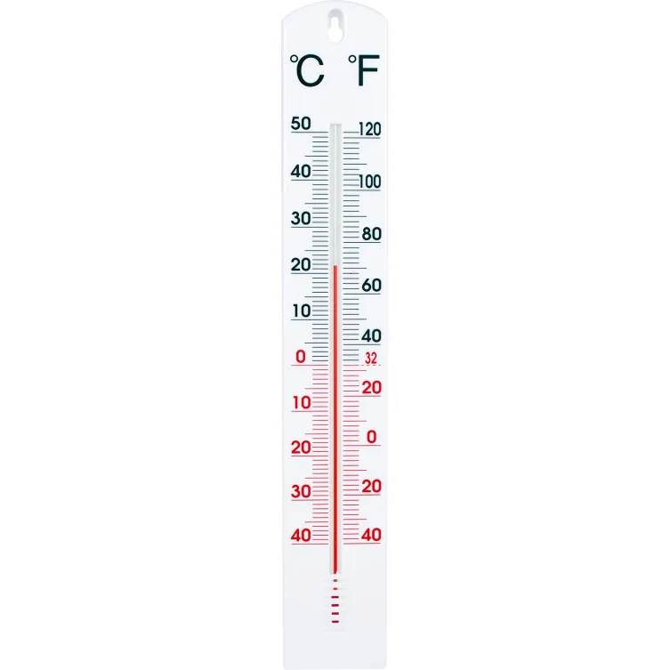 Termometr Uniwersalny Biały -40°C do +50°C 40cm, Wysoka Jakość