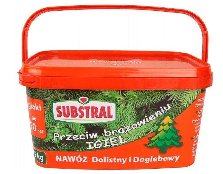 Nawóz przeciw brązowieniu igieł 5kg  Substral