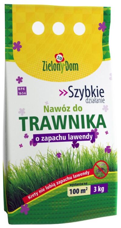 Nawóz do trawnika o zapachu lawendy 3KG