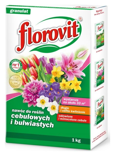 Nawóz do roślin cebulowych i bulwiastych 1 kg Florovit