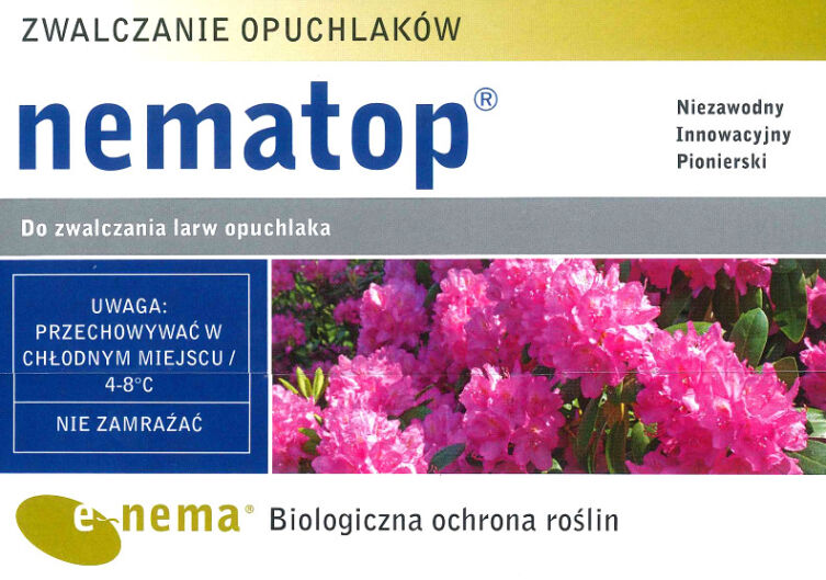 Nematop® Nicienie do biologicznego zwalczania opuchlaków na 50m² 25mln