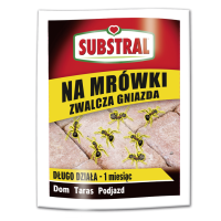 SUBSTRAL NA MRÓWKI długo działający zwalcza gniazda mrówek 100g saszetka