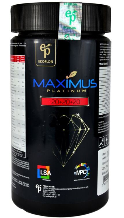 MAXIMUS Platinum 20+20+20 1kg