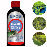 BROS Akwa na glony 250ml – Twój sprzymierzeniec w walce z glonami w oczku wodnym!