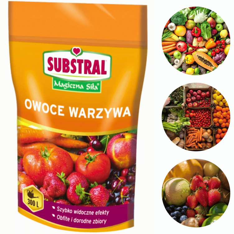 Substral Magiczna Siła do owoców i warzyw 300g – szybkie efekty