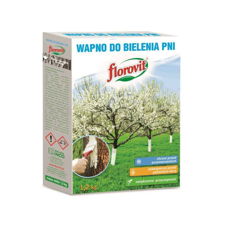 Florovit wapno do bielenia pni drzew i krzewów 1.2kg