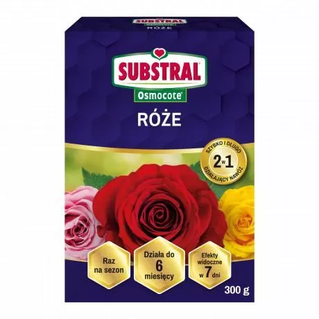 SUBSTRAL Osmocote 2w1 do Róż 300g