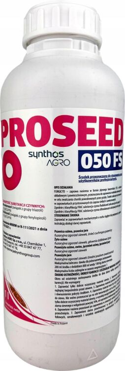 Proseed 050 FS 1L Difenokonazol Fludioksonil Zaprawa do Zbóż Zboża Układowa