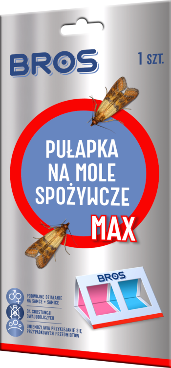 Bros Pułapka na mole spożywcze MAX 1 szt