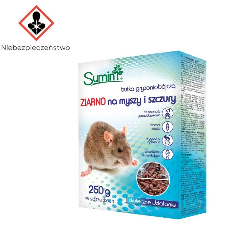 Sumin Trutka Zbożowa 29 ppm 250g saszetki po 25g