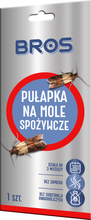 Bros pułapka na mole spożywcze 1 szt