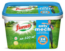Anty-mech nawóz do trawnika Florovit 4kg na 220 m2