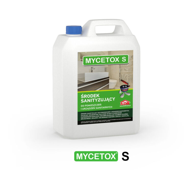 MYCETOX S Preparat dezynfekujący 1kg