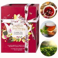 Zestaw herbat ekologicznych w piramidkach Classic RED English TEA