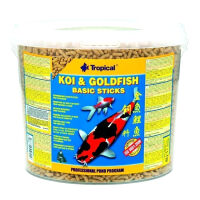 Pokarm Koi&Goldfish Basic Sticks Tropical 11L/900g