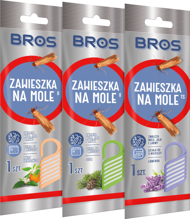 Bros zawieszka na mole cedrowa 1 szt.