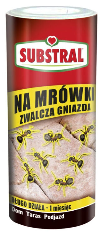 SUBSTRAL NA MRÓWKI długo działający zwalcza gniazda mrówek 500 g GR