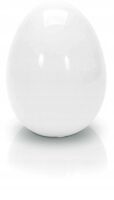 Figurka Wielkanocna Ceramiczne Jajko 8 cm białe