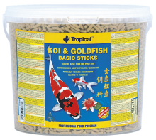 Tropical Koi & Goldfish Basic Sticks 5L/450g