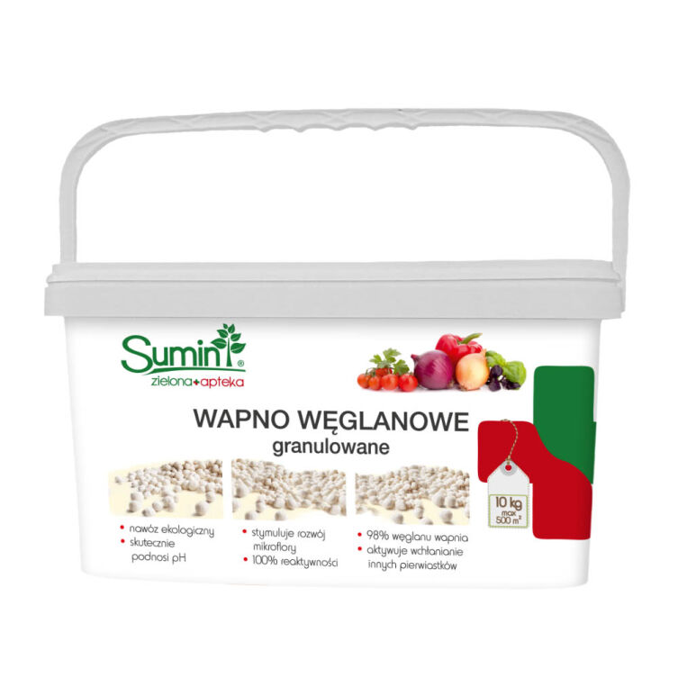 Wapno Węglanowe Granulowane Sumin 10 kg