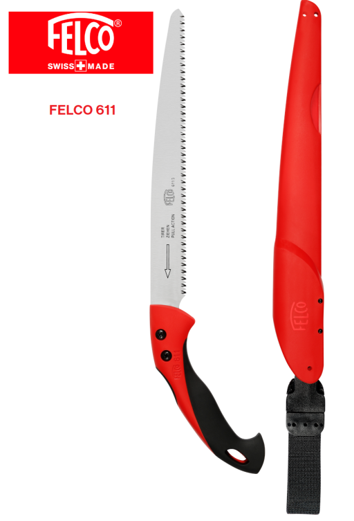 Piła ręczna do drewna z kaburą Felco 611 33cm