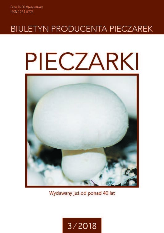 Pieczarki - biuletyn producenta pieczarek 3/2018