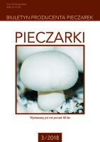 Pieczarki - biuletyn producenta pieczarek 3/2018