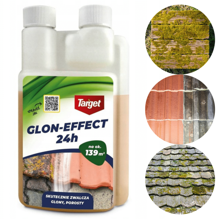 GLON-EFFECT 24H Koncentrat na glony i porosty 250ml Target