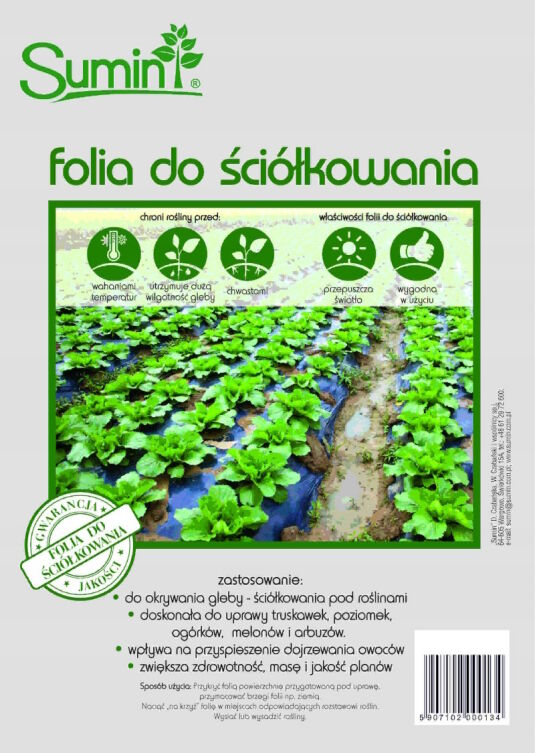 Folia Ogrodnicza 3x6 m  0.08mm