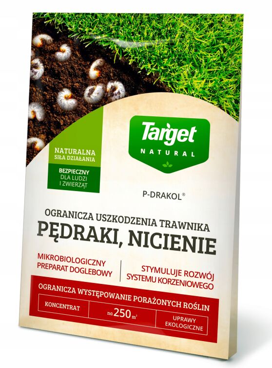 Target Natural P-Drakol na pędraki i nicienie 20g