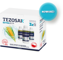 Tezosar Extra Box 3 x 1L na 1.4ha chwasty w kukurydzy